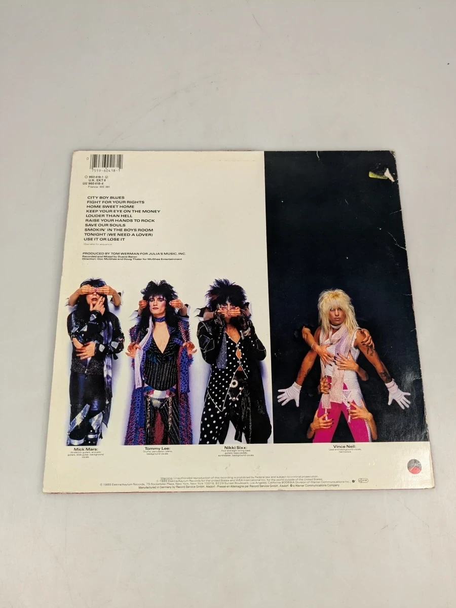 Mötley Crüe - Theatre of Pain vinylplaat - foto 3