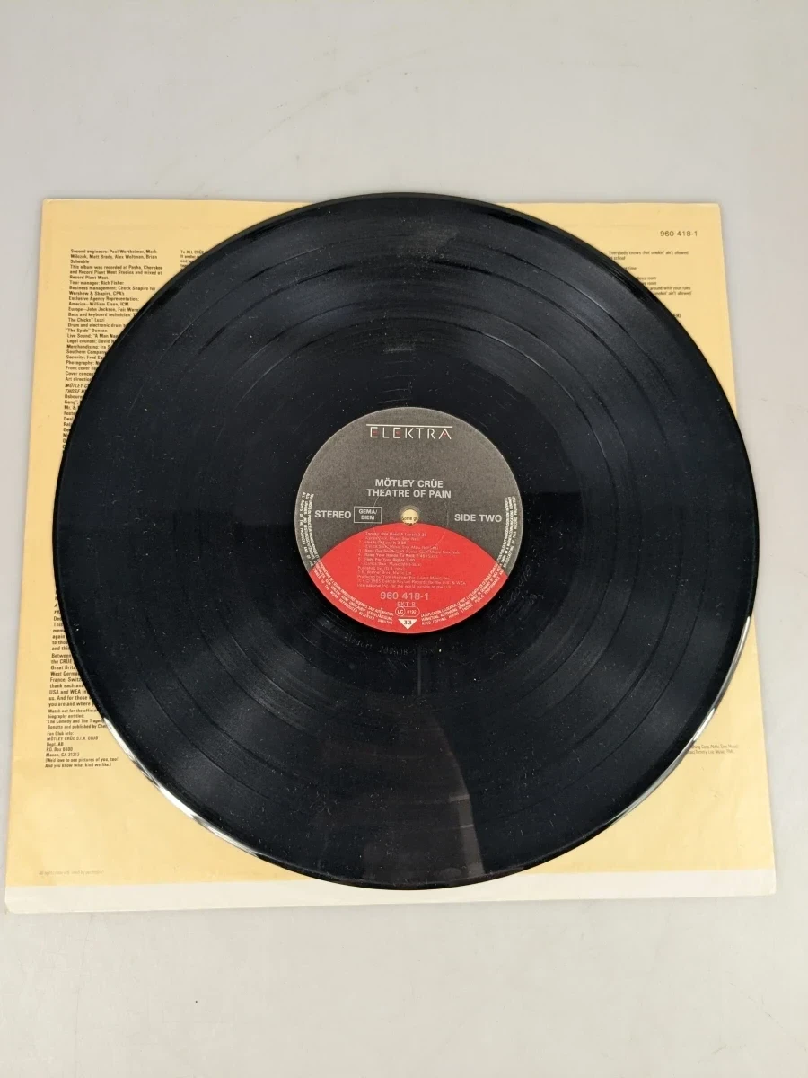 Mötley Crüe - Theatre of Pain vinylplaat - foto 5