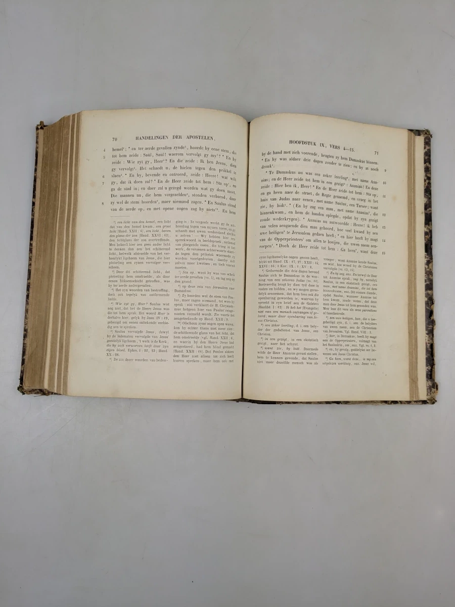 Oud boek Het Nieuwe Testament - foto 8
