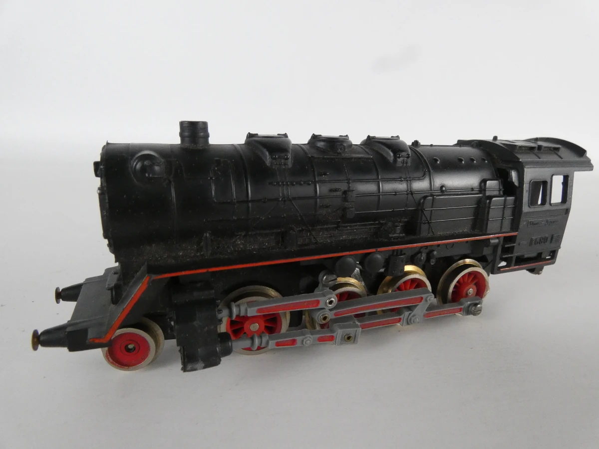 Modeltrein lot – Lima doos met diverse wagons en stoomlocomotief - foto 5