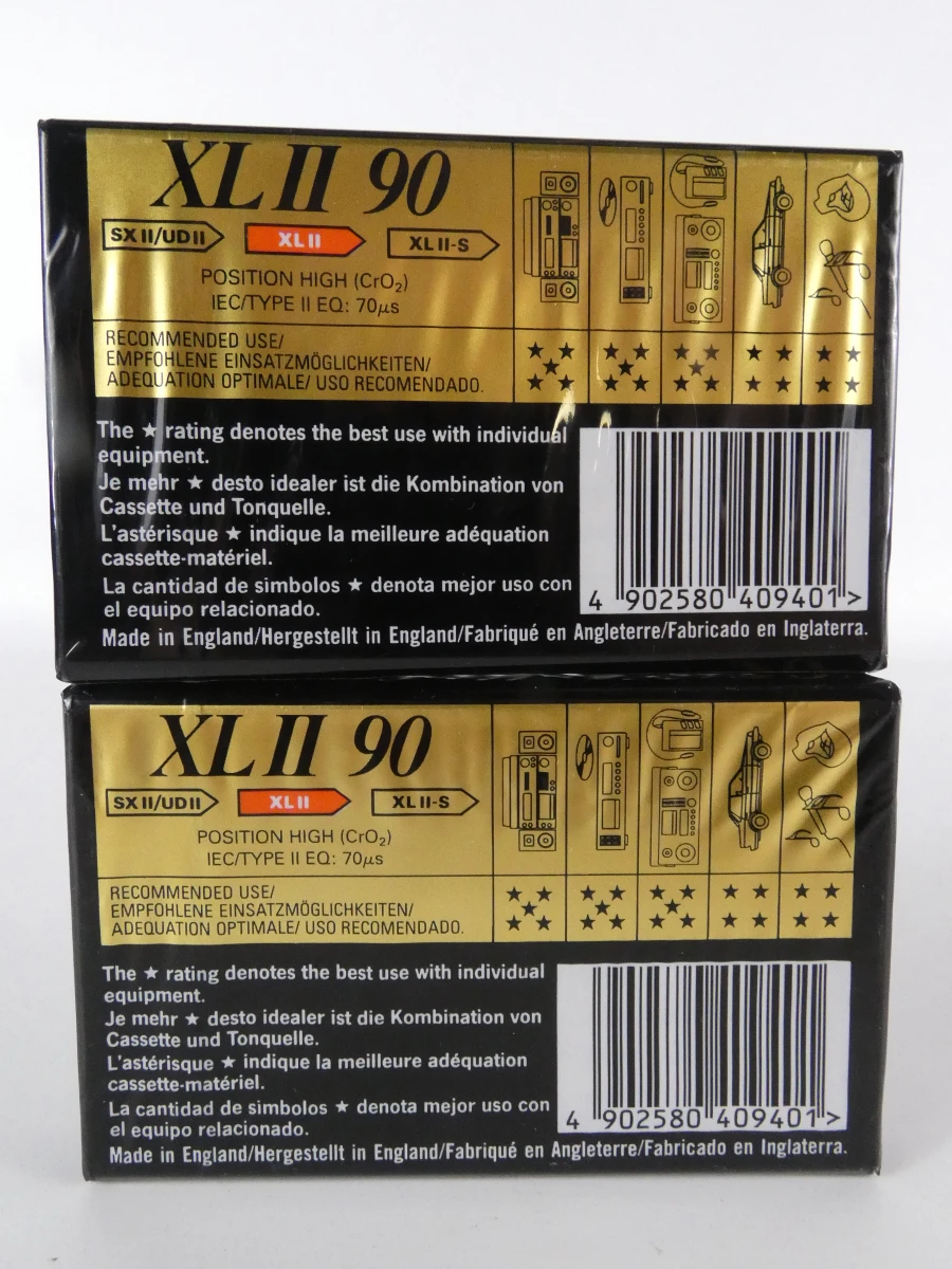 Verzameling Maxell & Fuji cassettebandjes 90 min - foto 7