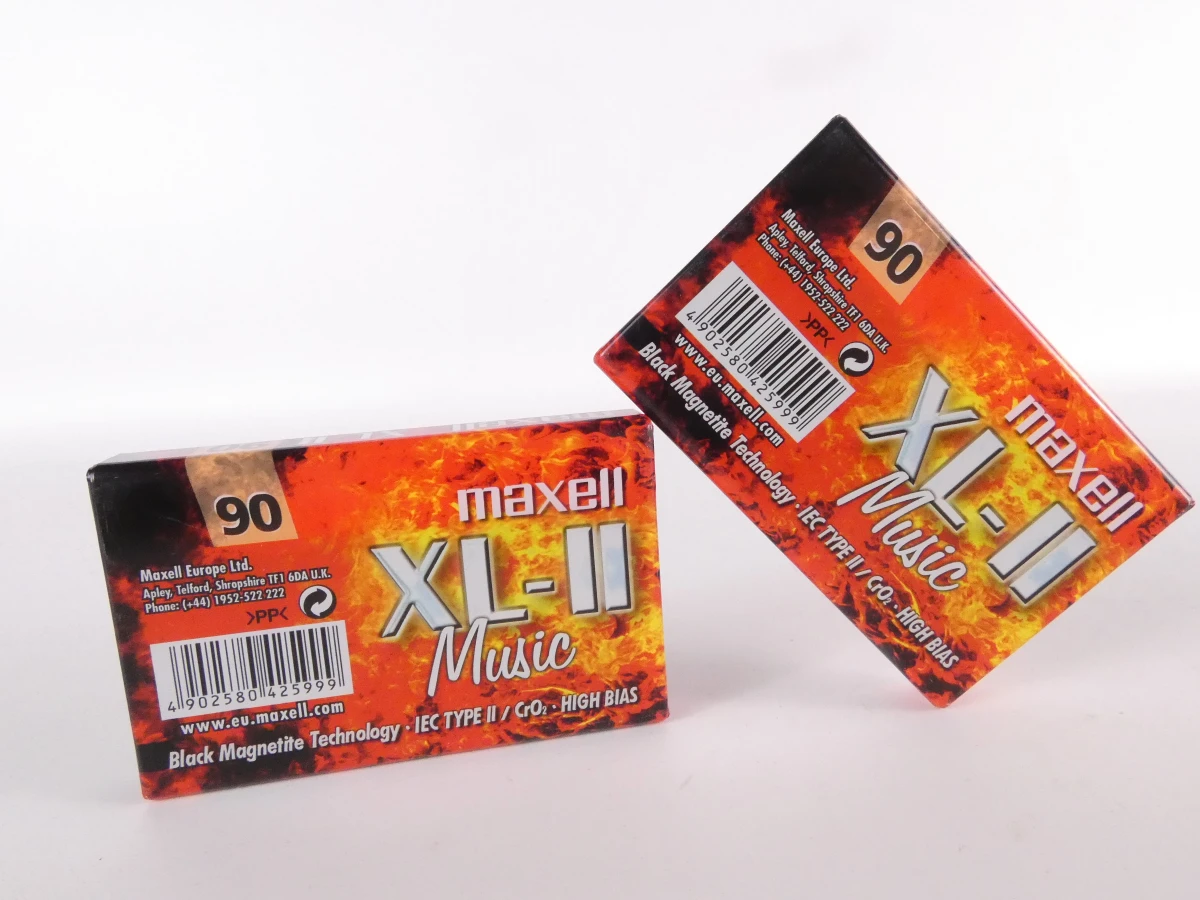 Verzameling Maxell & Fuji cassettebandjes 90 min - foto 8