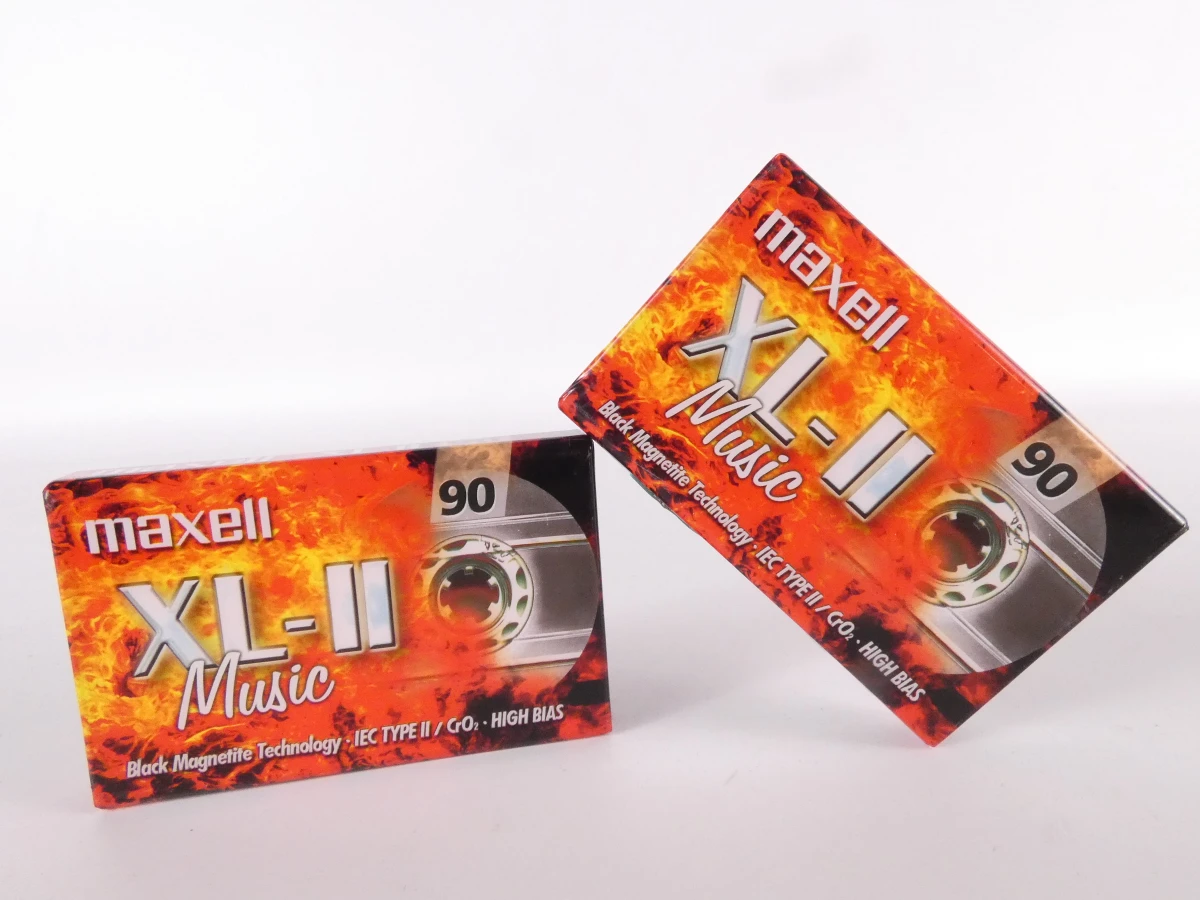 Verzameling Maxell & Fuji cassettebandjes 90 min - foto 9