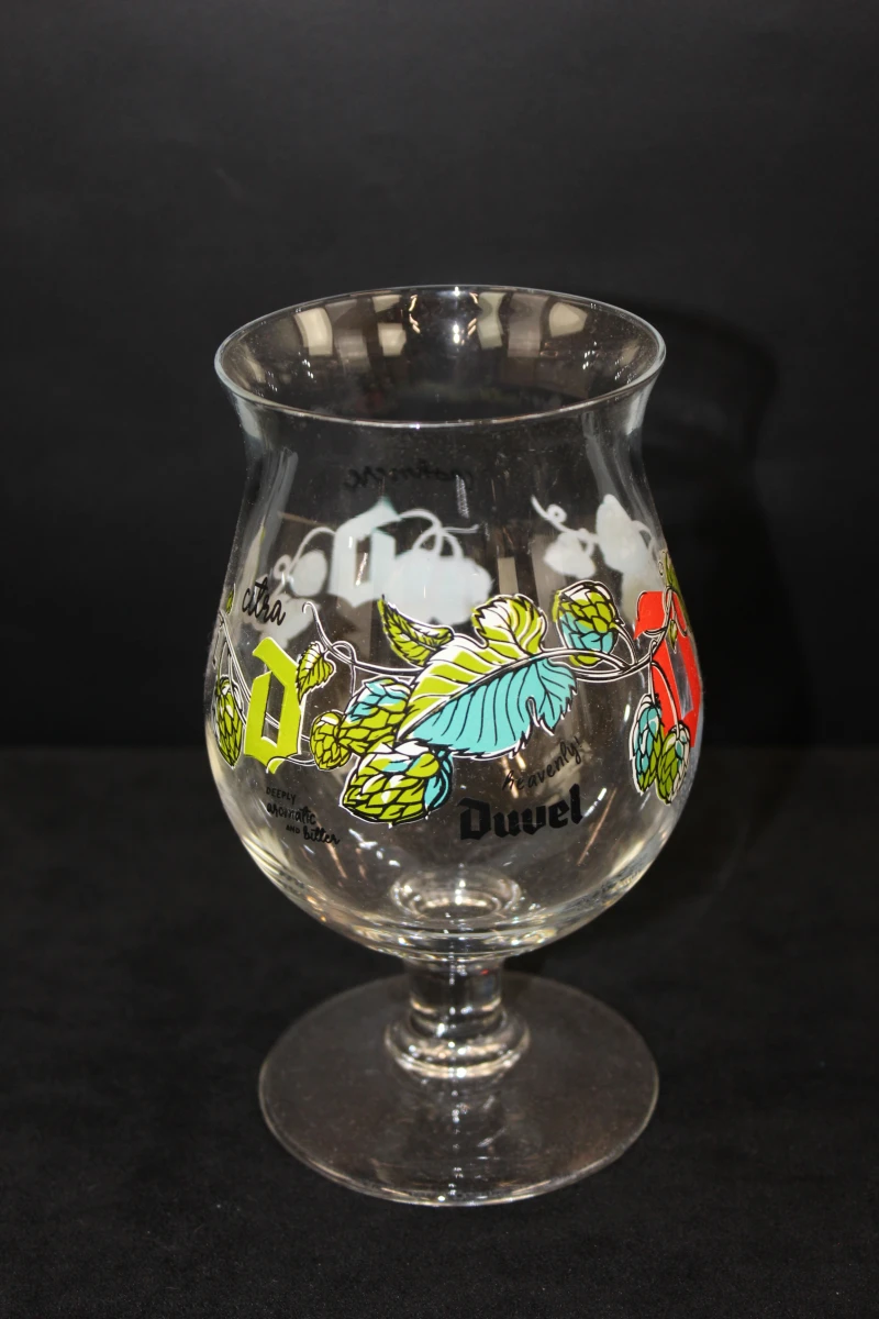 Set van 9 Duvel Art en speciale collectie bierglazen met sleutelhanger - foto 7