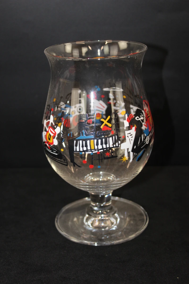 Set van 9 Duvel Art en speciale collectie bierglazen met sleutelhanger - foto 13