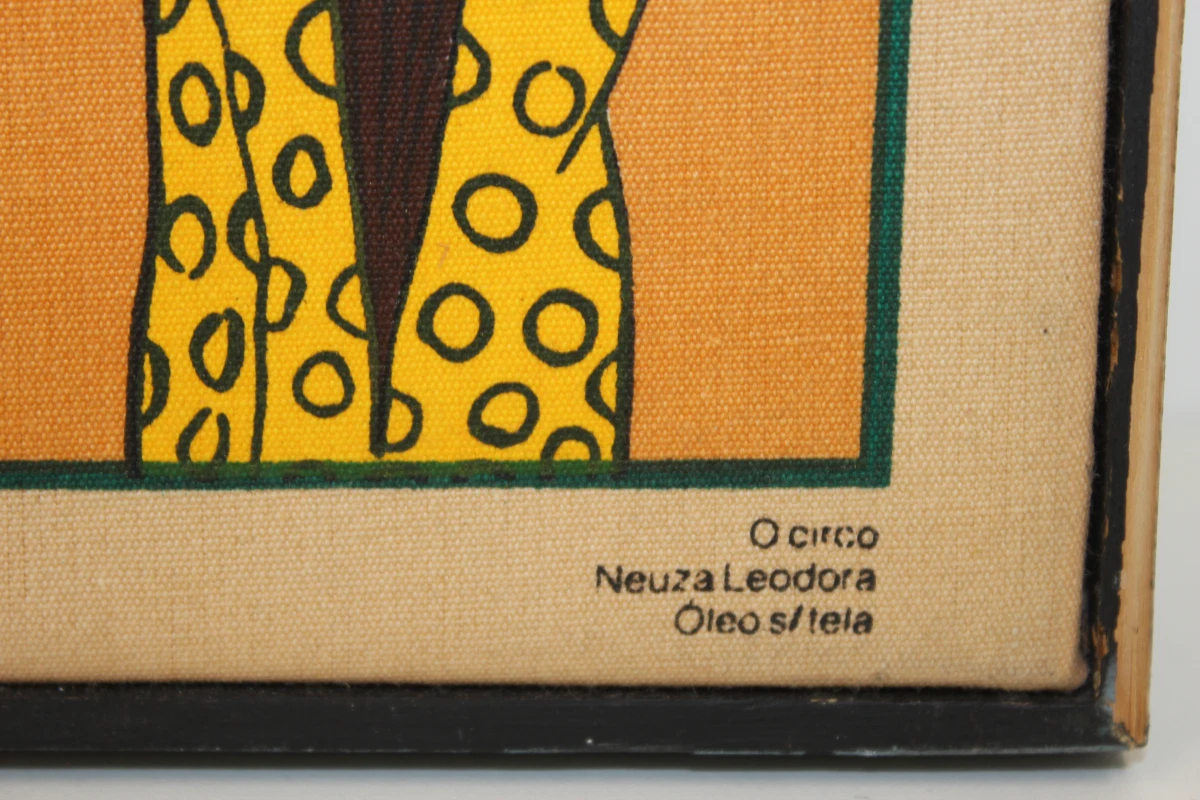 "O Circo” werk op stof naar Neuza Leodora - foto 7