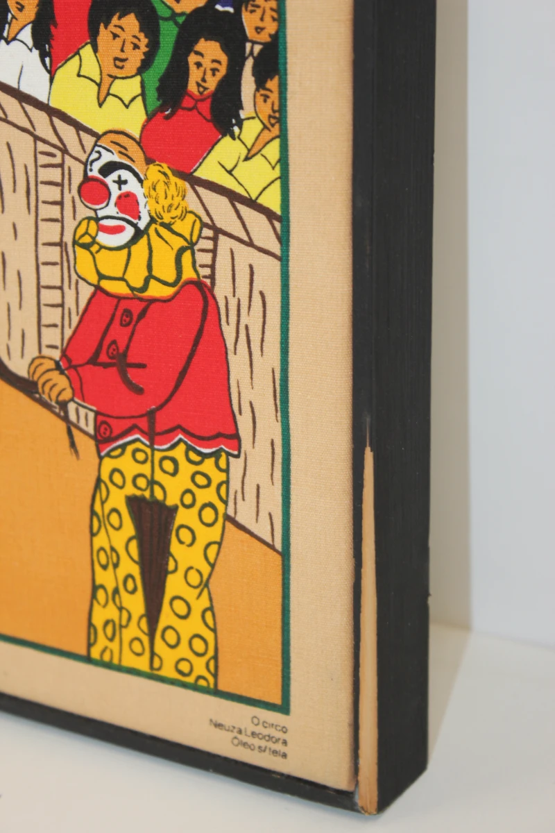 "O Circo” werk op stof naar Neuza Leodora - foto 8