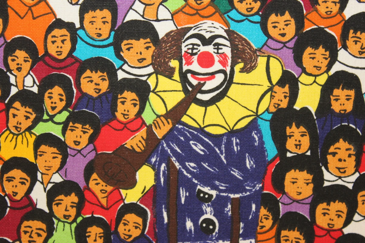 "O Circo” werk op stof naar Neuza Leodora - foto 13