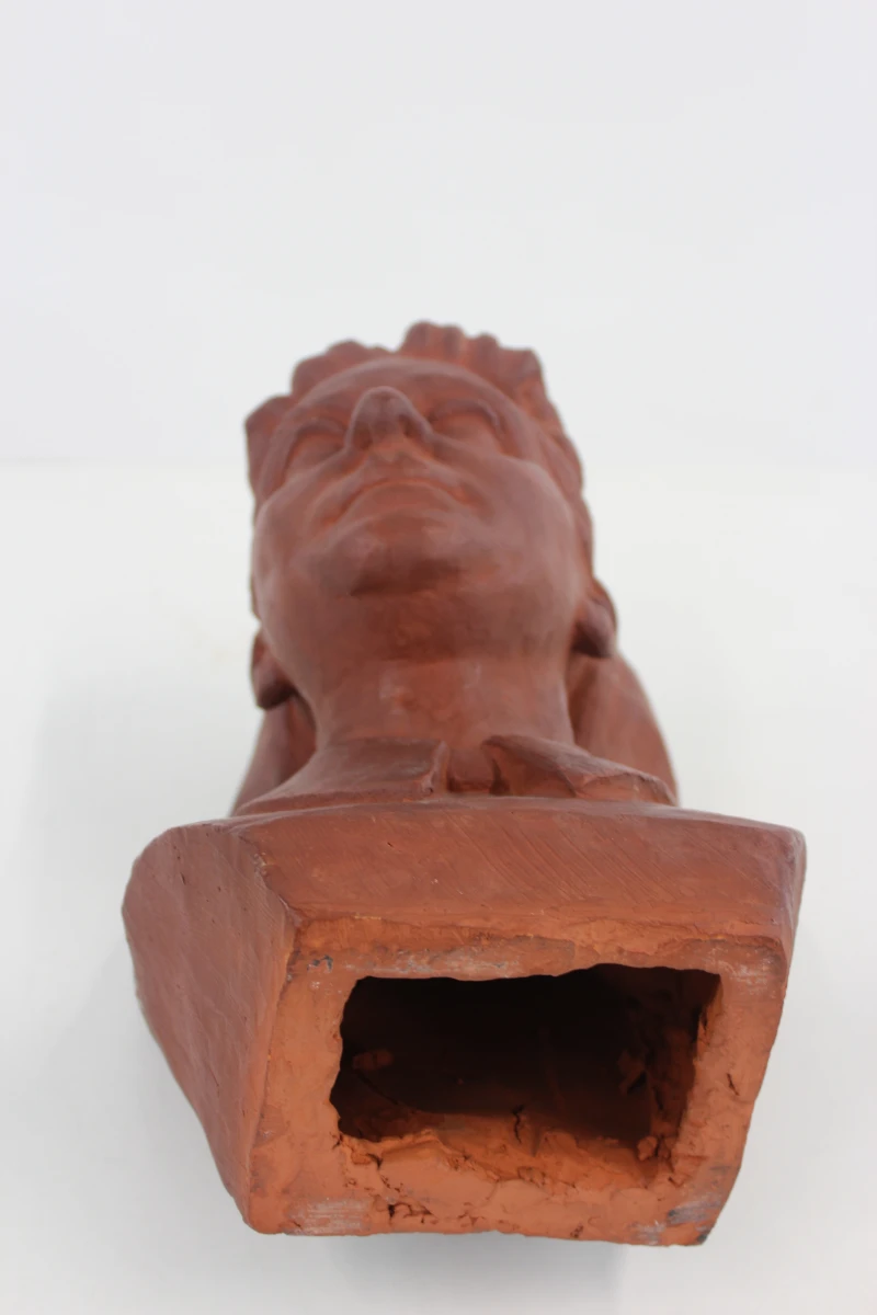 Terracotta buste verpleegster 1958 - Frans Everaerts (1922-2002) - foto 9