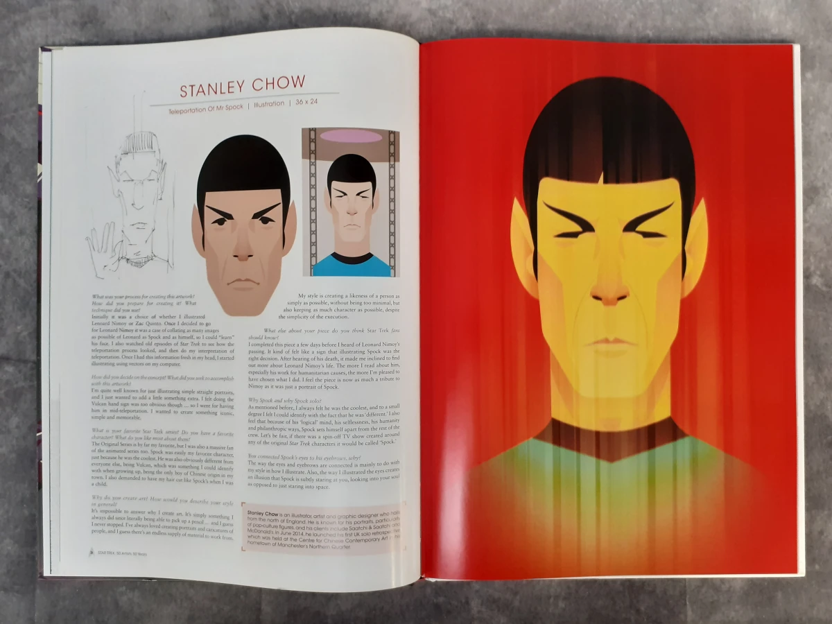 Boek: Star Trek - 50 artists 50 Years - foto 4