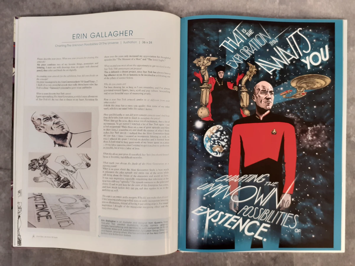 Boek: Star Trek - 50 artists 50 Years - foto 5