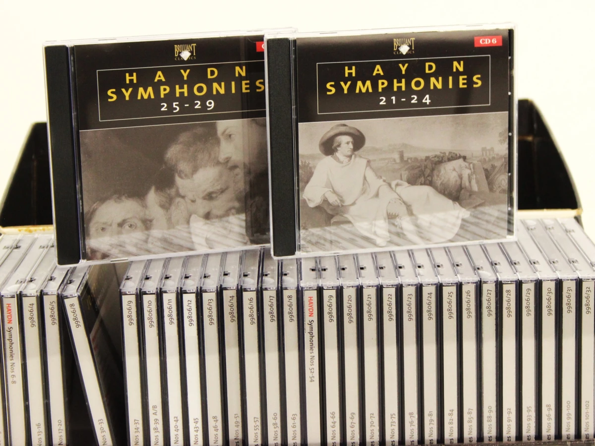 Complete symfonieën Haydn en Mozart cd's in boxset - foto 10