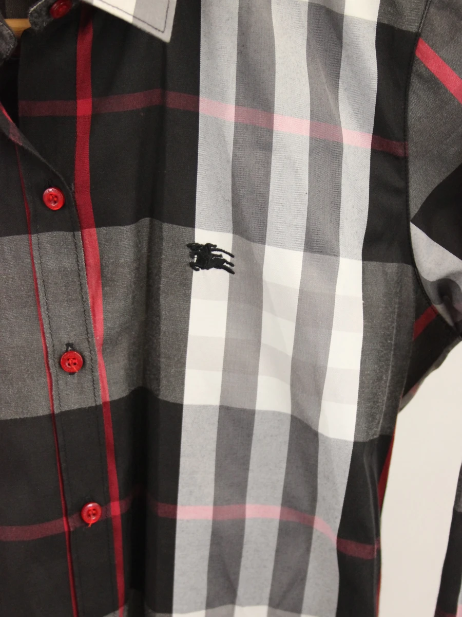 Burberry geruit hemd in maat L - Somerton-model - foto 2
