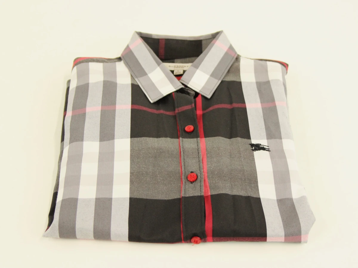 Burberry geruit hemd in maat L - Somerton-model - foto 5