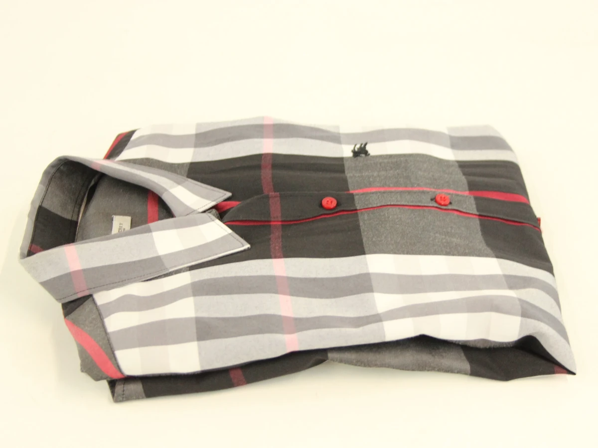 Burberry geruit hemd in maat L - Somerton-model - foto 6