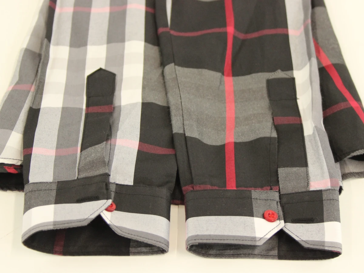 Burberry geruit hemd in maat L - Somerton-model - foto 7