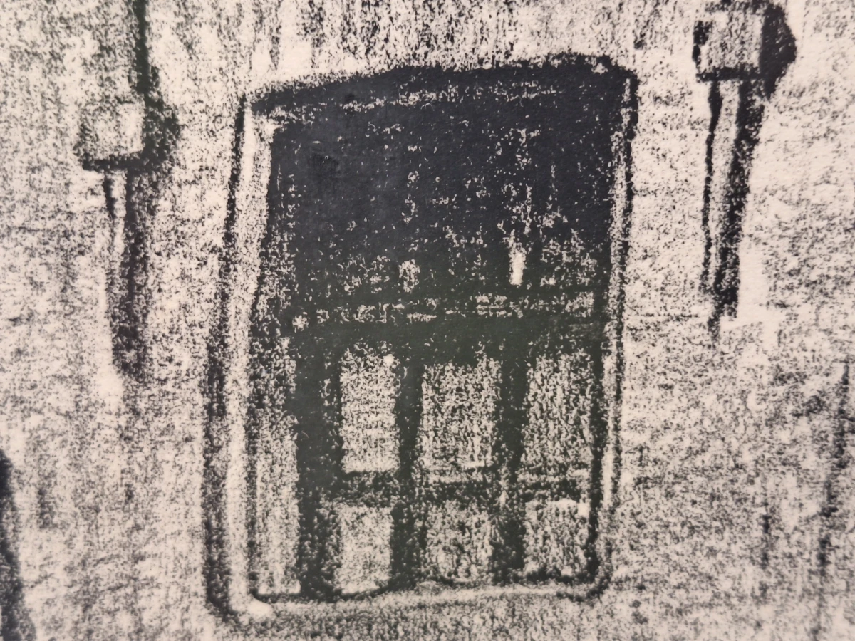 Gesigneerd drieluik met nachtelijke stadsgezichten, gedateerd 1949 - Gustaaf Crommelynck - foto 12