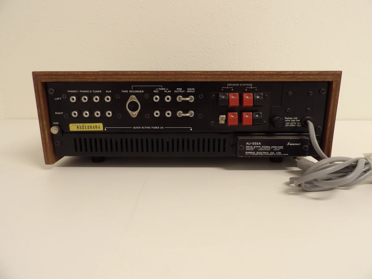 Sansui AU-555A versterker - foto 8