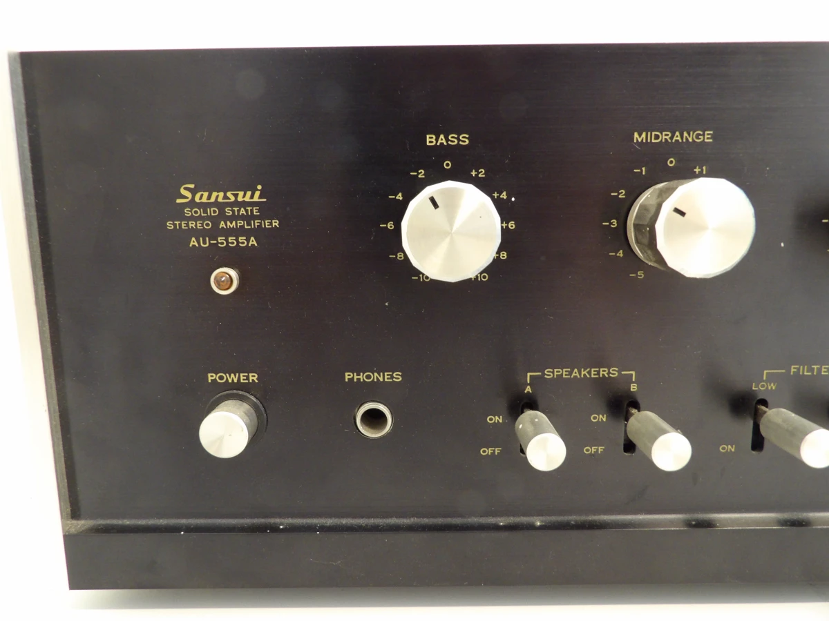 Sansui AU-555A versterker - foto 2