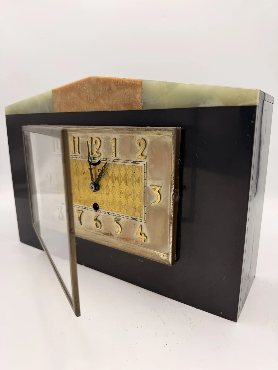 Art Deco pendule schouwklok - foto 5