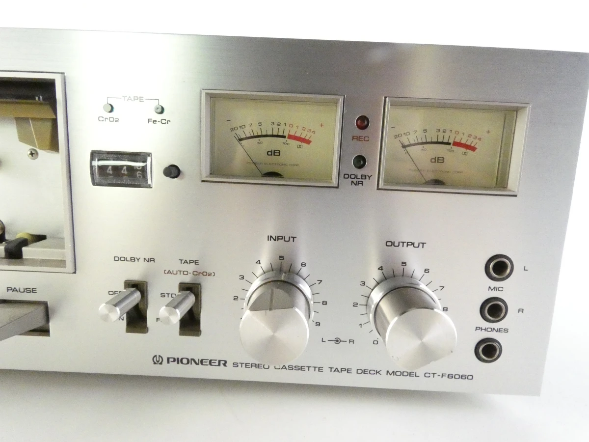 Vintage Pioneer CT-F6060 stereo cassettedeck - foto 4