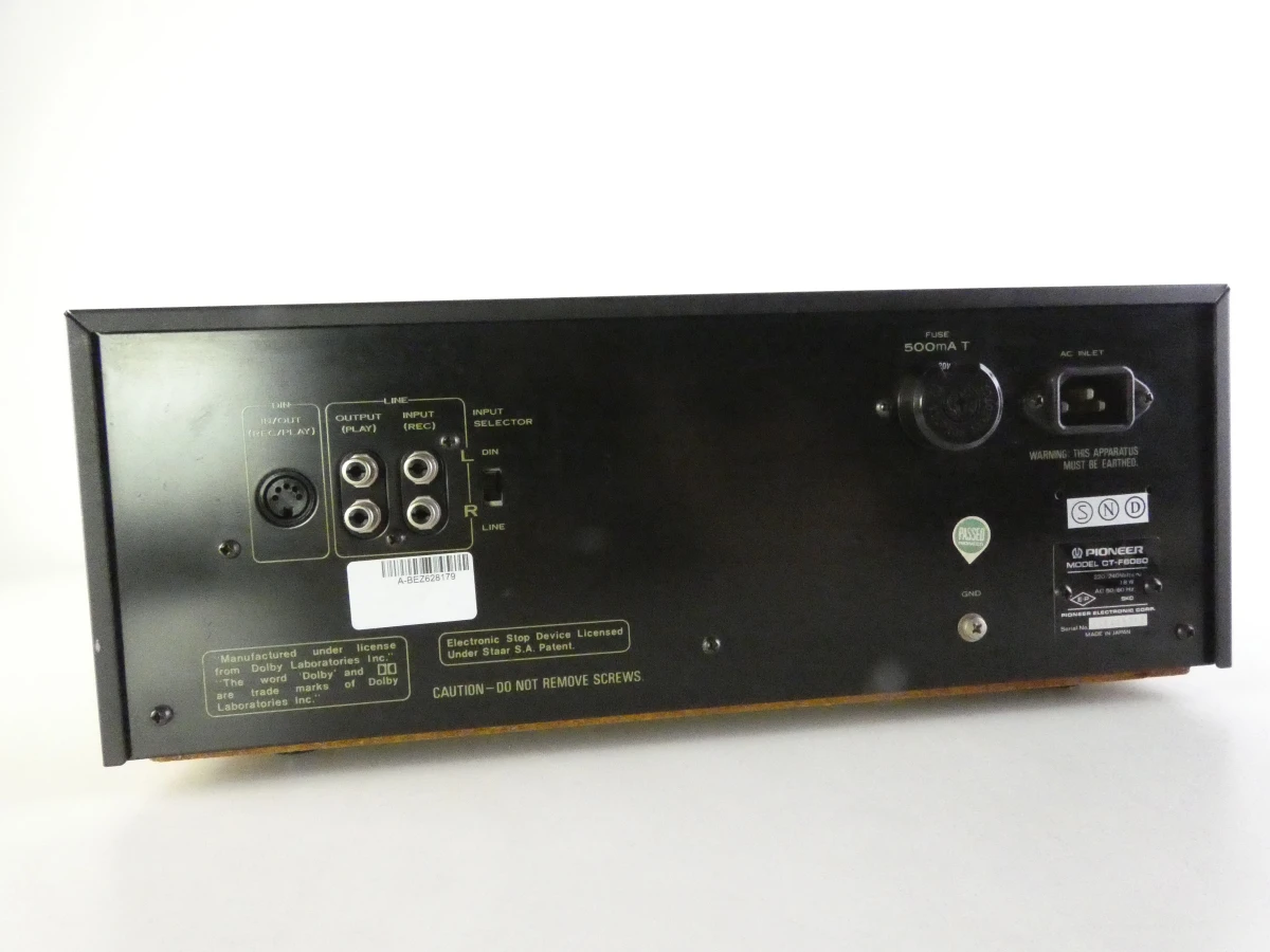 Vintage Pioneer CT-F6060 stereo cassettedeck - foto 7