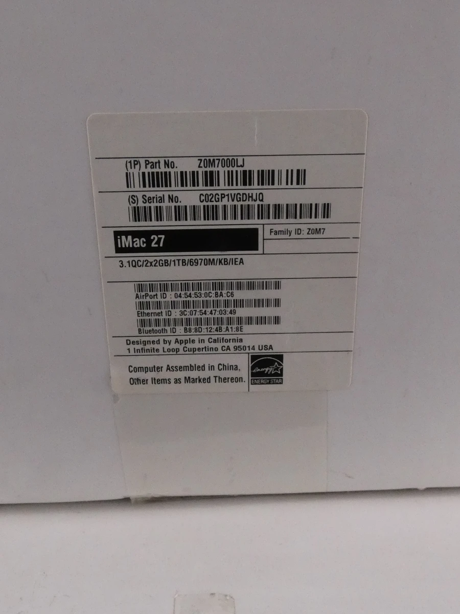 Apple iMac Core i5 (mid 2011) 27 inch computer - foto 16