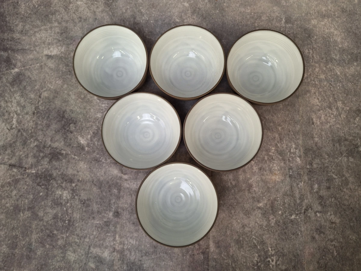 Prachtige set van 6 kommen uit de Dusk-collectie van Serax - Martine Keirsebilck - foto 2
