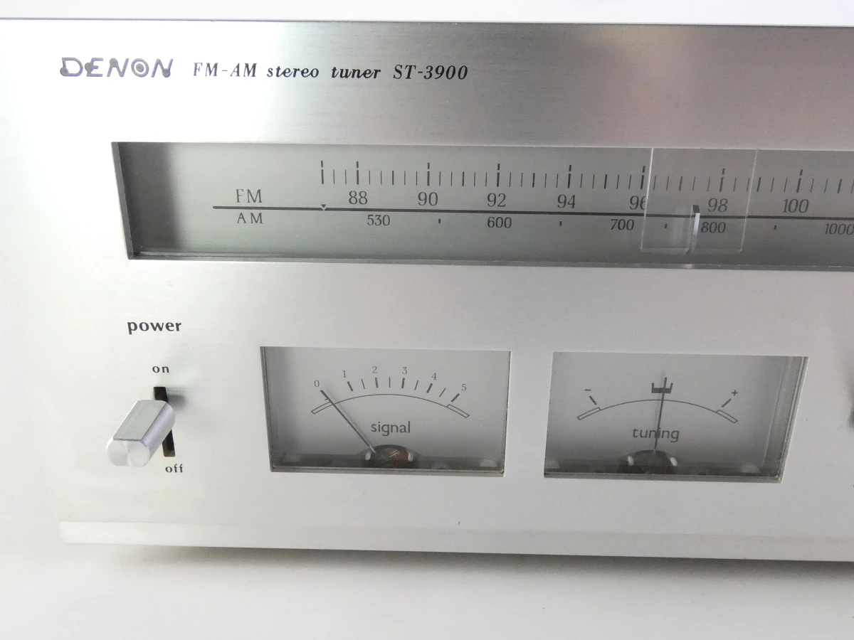 Vintage Denon ST-3900 FM/AM-stereotuner - foto 2