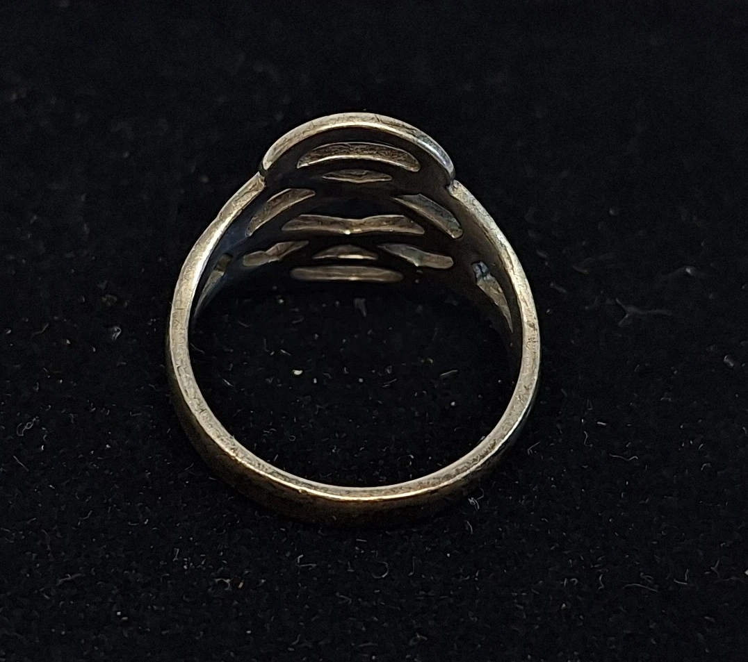 Zilveren ring - foto 3
