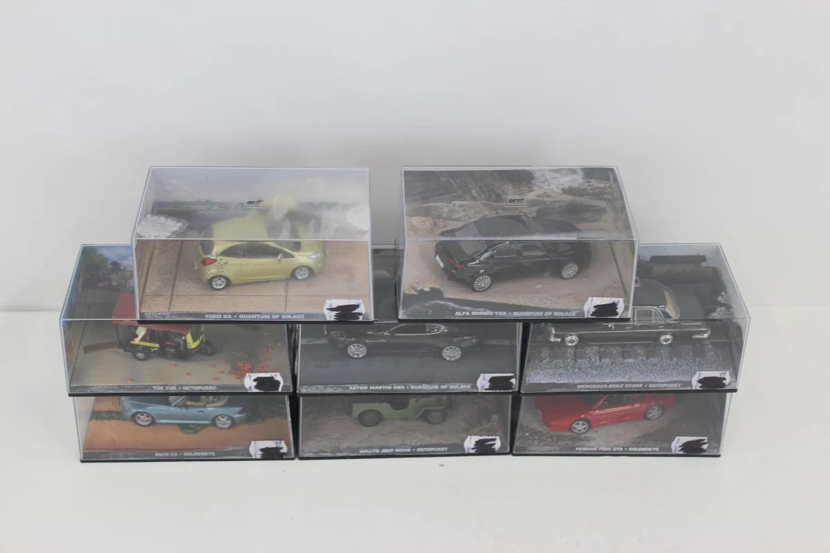 James Bond 007 Modelauto's - Lot van 8 stuks (1:43) GE Fabbri - foto 6