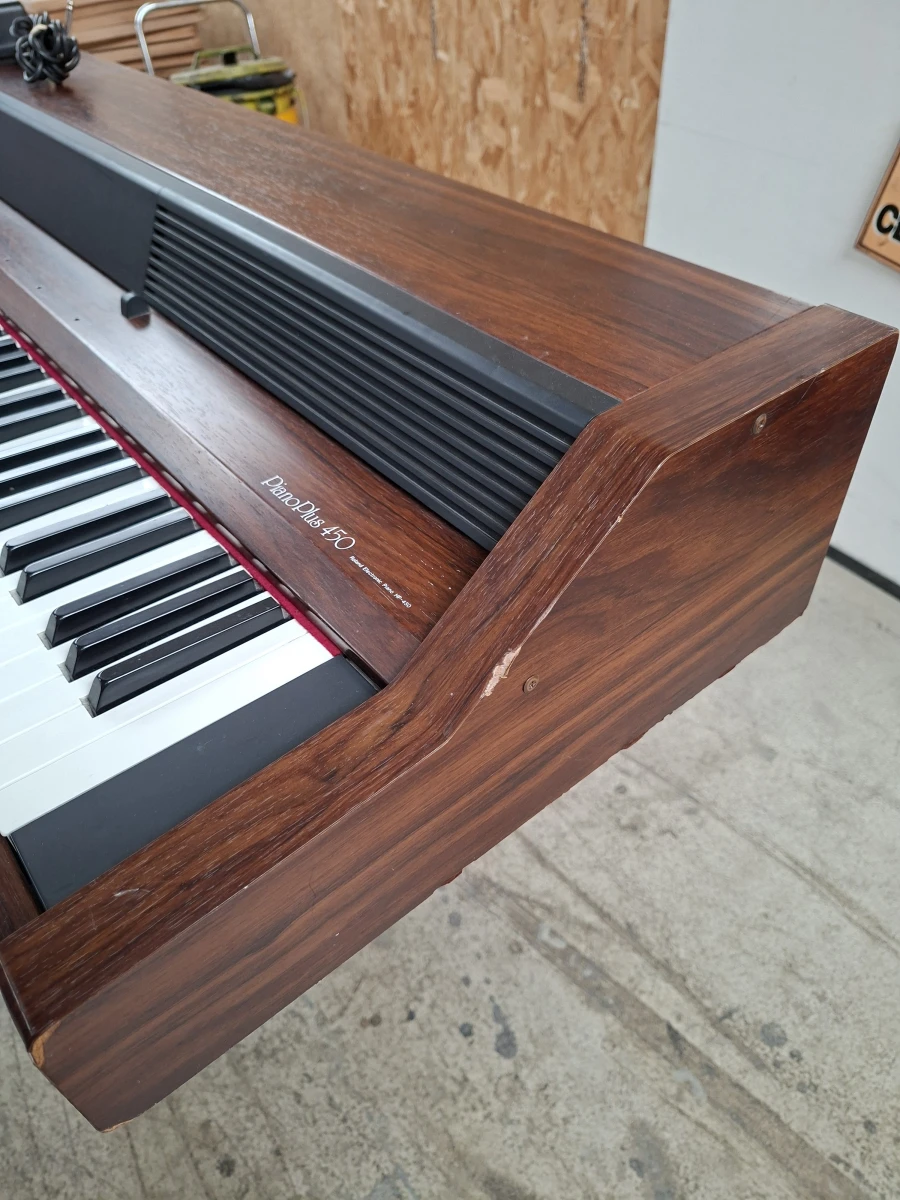 🎹 Zeldzame Vintage Roland Piano Plus 450 (HP-450) Digitale Piano – 88 Gewogen Toetsen & Origineel DP-2 Pedaal 🎹 - foto 9
