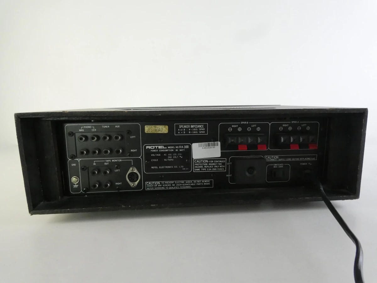 Vintage Rotel RA-300 stereo geïntegreerde versterker - foto 9