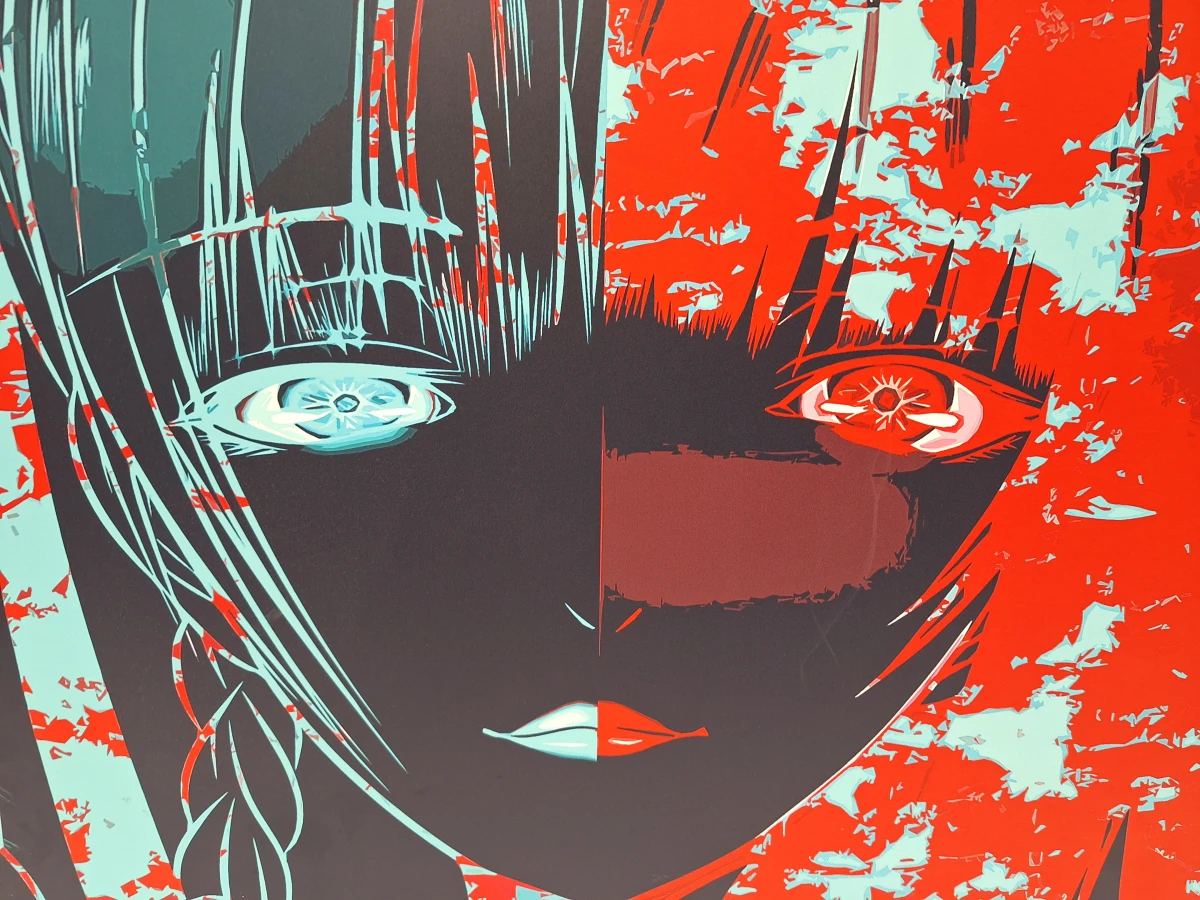 Set van 2 Displate anime metalen wandprints - Kakegurui & Re - foto 10