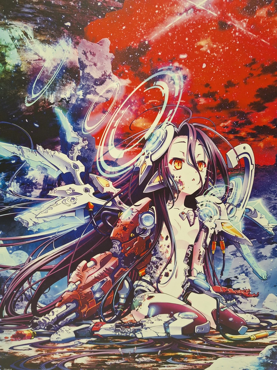 Set van 3 originele Displate animeposters - Akame ga Kill!, No Game No Life & Sword Art Online - foto 11