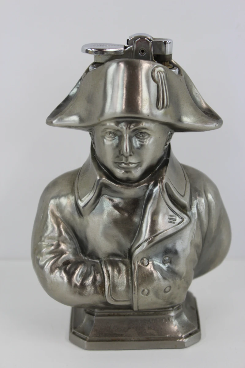 Vintage metalen tafelaansteker Napoleon Bonaparte - foto 6