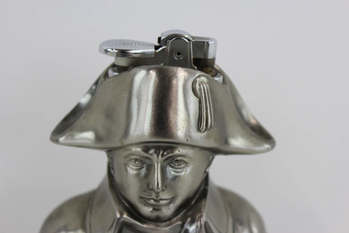 Vintage metalen tafelaansteker Napoleon Bonaparte - foto 7