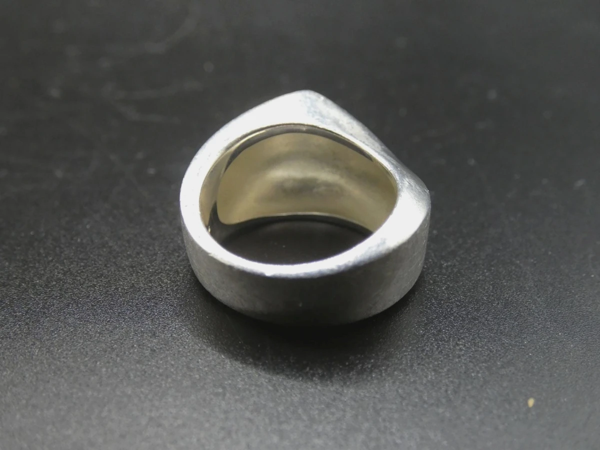 Zilveren statement ring maat 54 - foto 2