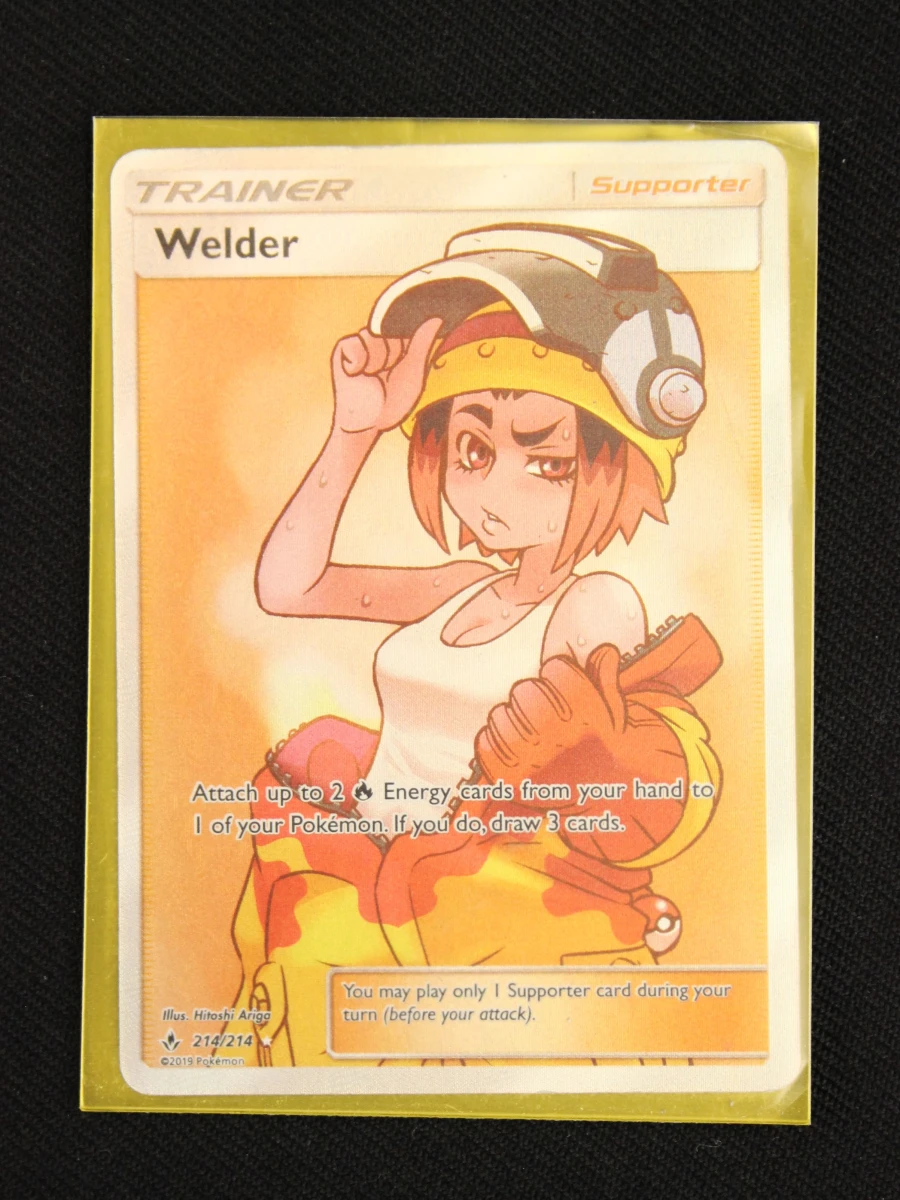 Set van 3 Pokémon kaarten met Magikarp & Wailord GX, Gengar en Welder - foto 4