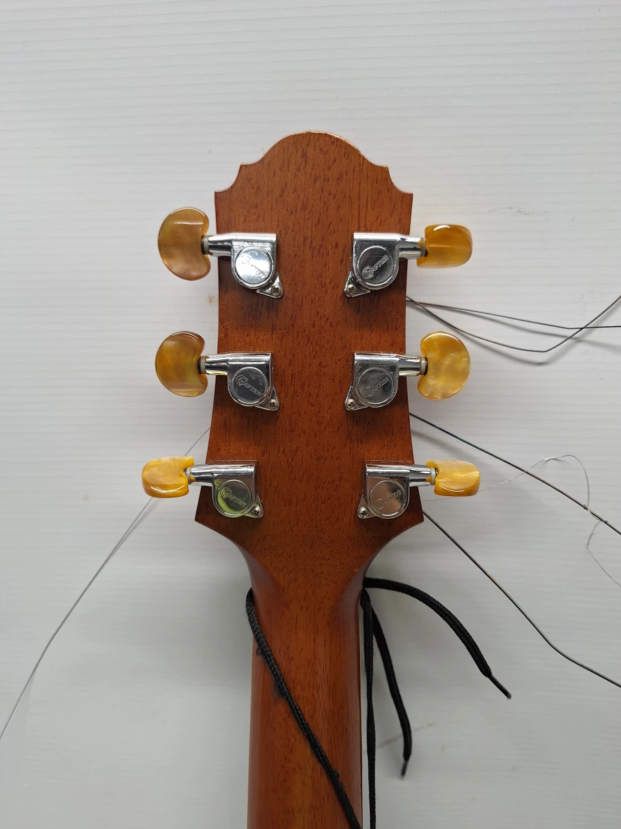 Crafter DE7/N elektro-akoestische dreadnoughtgitaar met cutaway - Korea, 2006 - foto 8