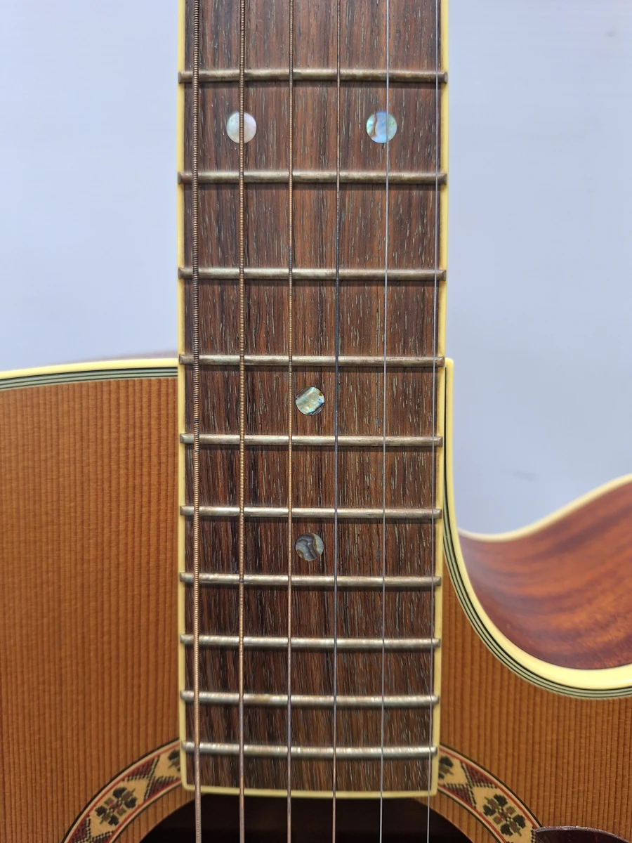 Crafter DE7/N elektro-akoestische dreadnoughtgitaar met cutaway - Korea, 2006 - foto 9