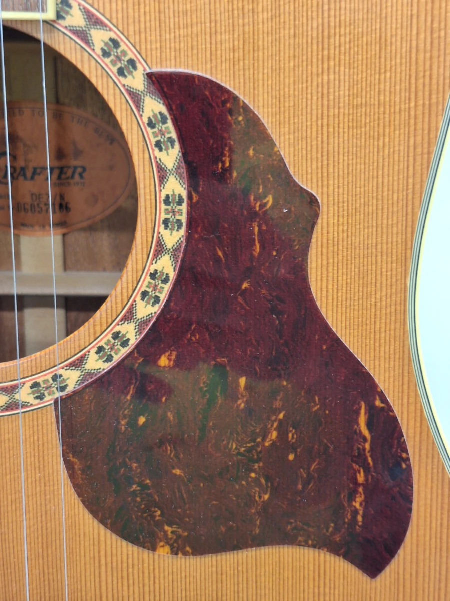 Crafter DE7/N elektro-akoestische dreadnoughtgitaar met cutaway - Korea, 2006 - foto 14
