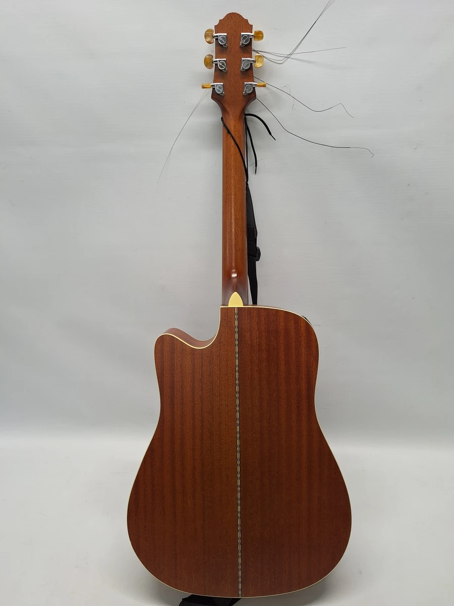 Crafter DE7/N elektro-akoestische dreadnoughtgitaar met cutaway - Korea, 2006 - foto 3