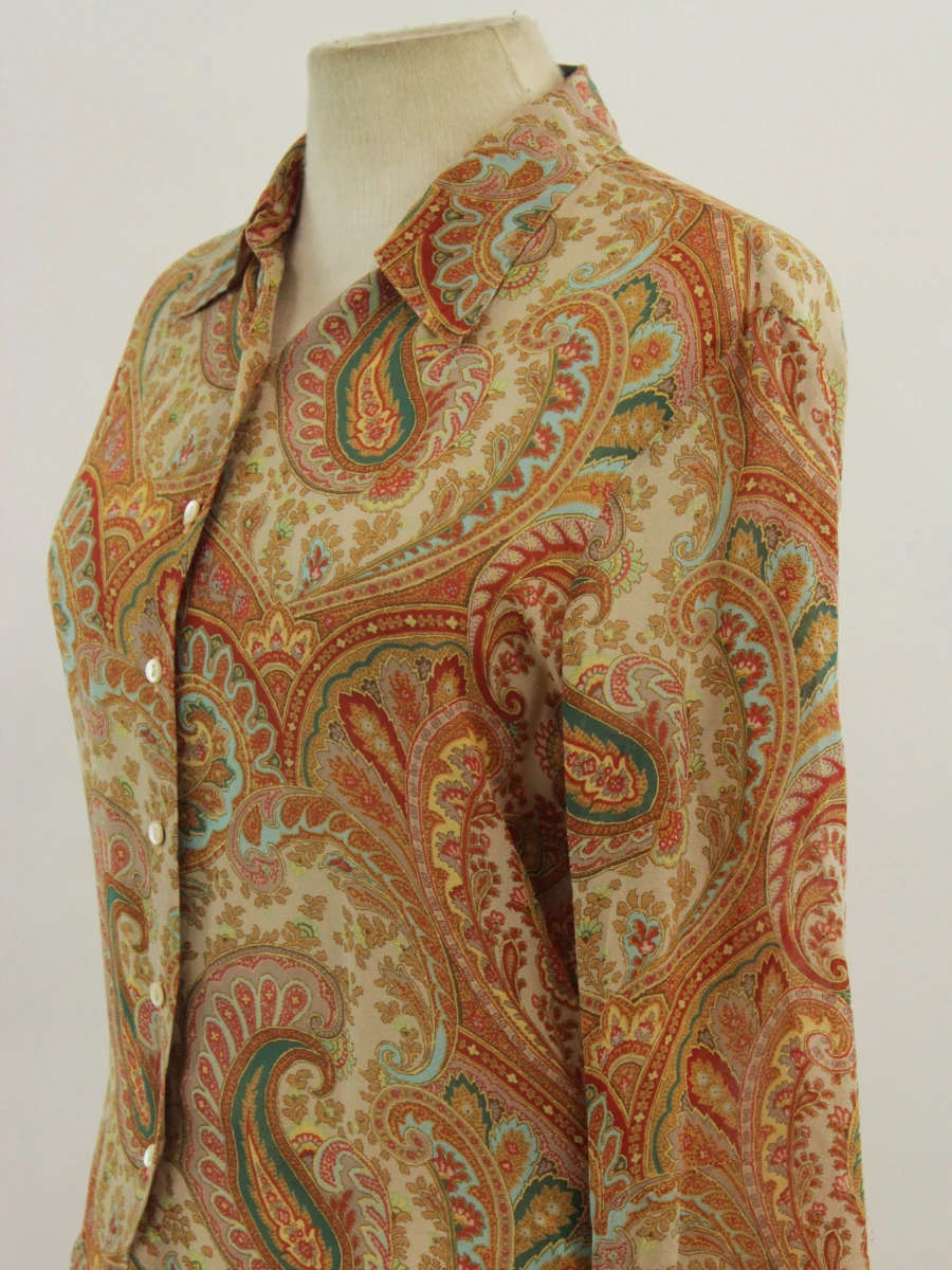 Joseph damesblouse met paisley patroon in 100% silk - foto 4