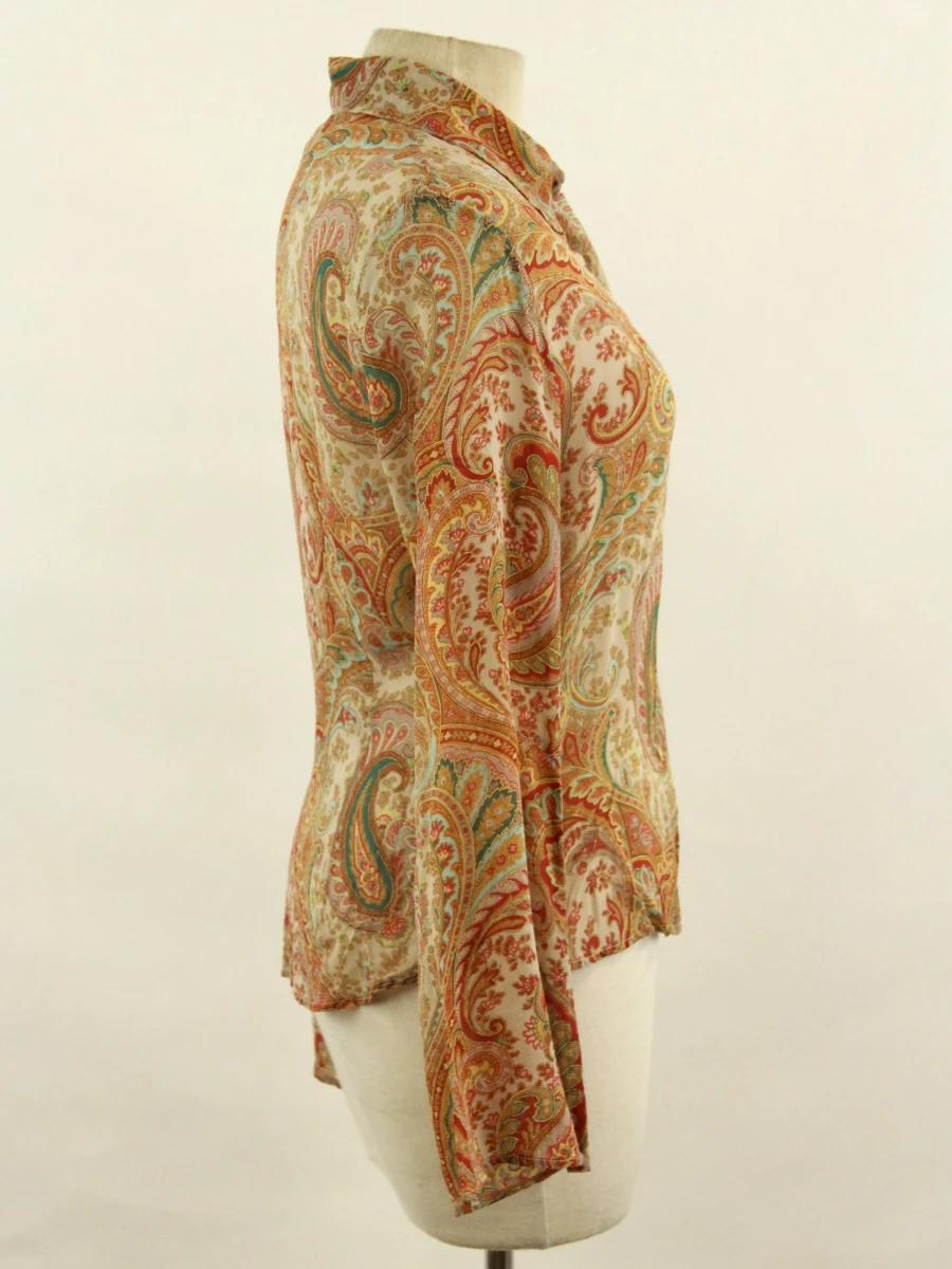 Joseph damesblouse met paisley patroon in 100% silk - foto 5