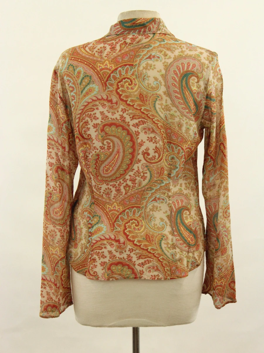Joseph damesblouse met paisley patroon in 100% silk - foto 6