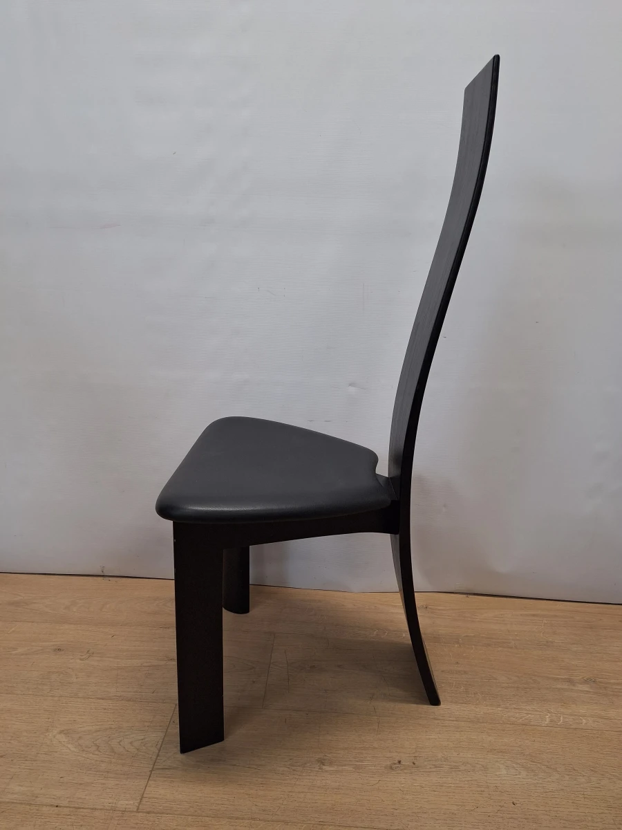 Set van 4 Iris designstoelen door Bob & Dries Van Den Berghe voor Tranekær - jaren 80/90 - foto 3