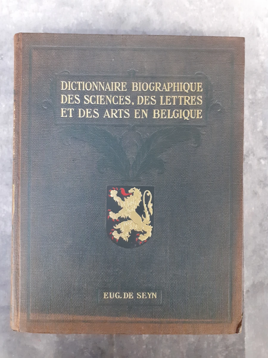 Boek: Dictionnaire biographique des Sciences, des Lettres et des Arts en Belgique - foto 3