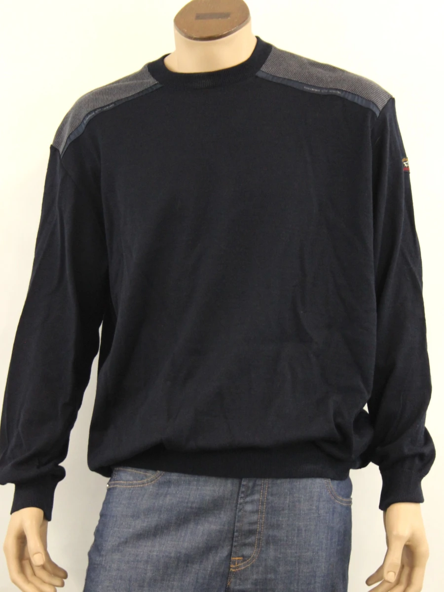 Paul&Shark scheerwol crewneck trui 3XL - foto 2