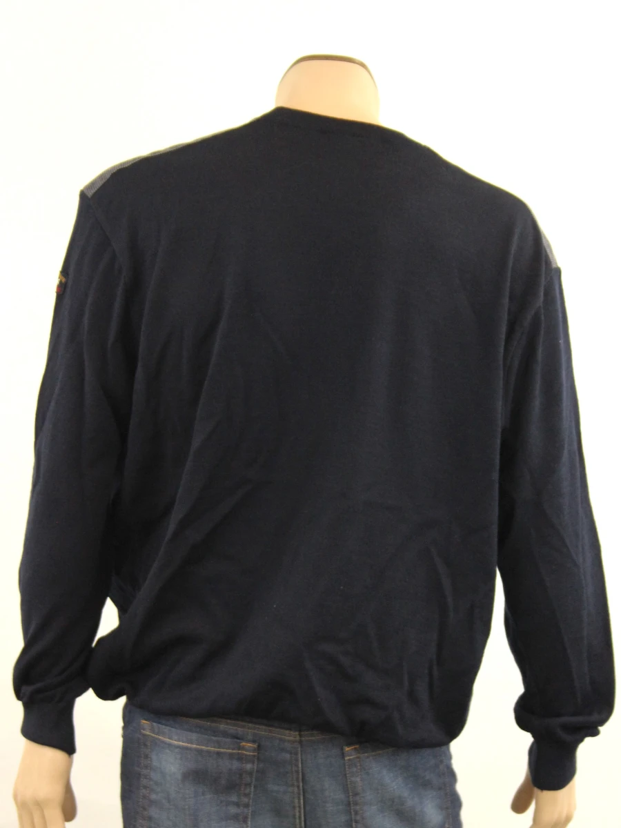 Paul&Shark scheerwol crewneck trui 3XL - foto 5